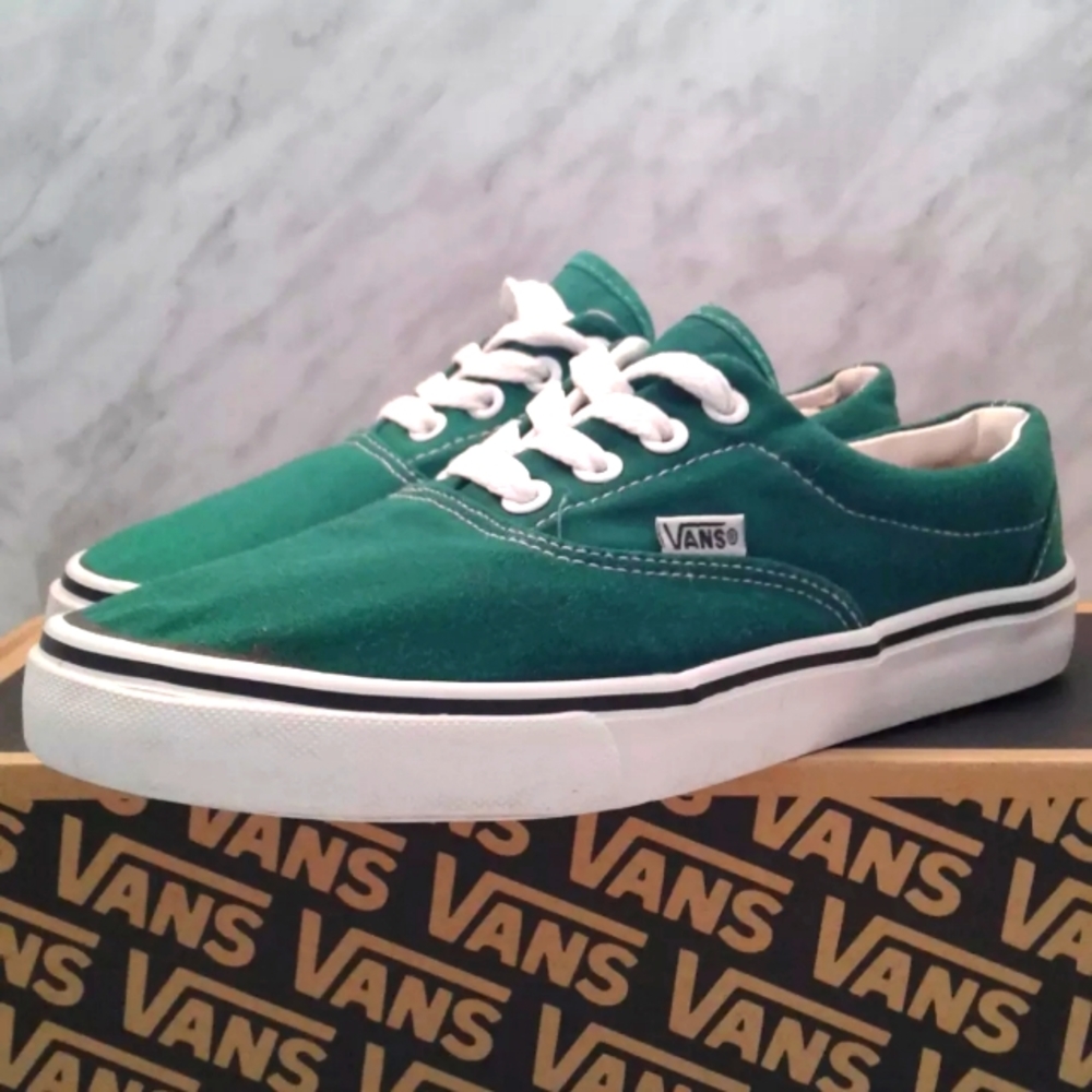Vans Justin bieber Authentic 44 DX Og Emerald Green Sneakers women's sz 6.5